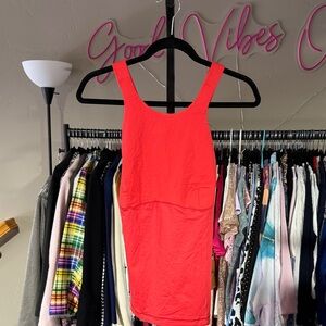 Lululemon Athletica Bold Red Tank Top 8/10